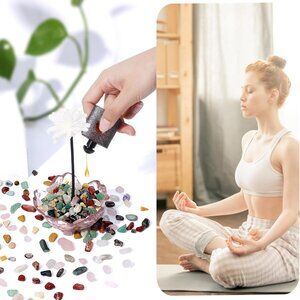 Mixed Crystal Rock Chips Tumbled Stones 1 Pound